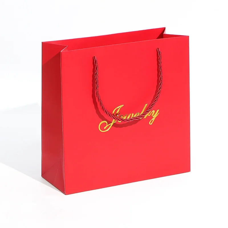 boîtes bijoux rouge bleu écriture dorée classique collier rangement cadeau mariage