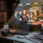 lampe led écran ordinateur suspension table travail étude lecture 30cm clips usb moderne