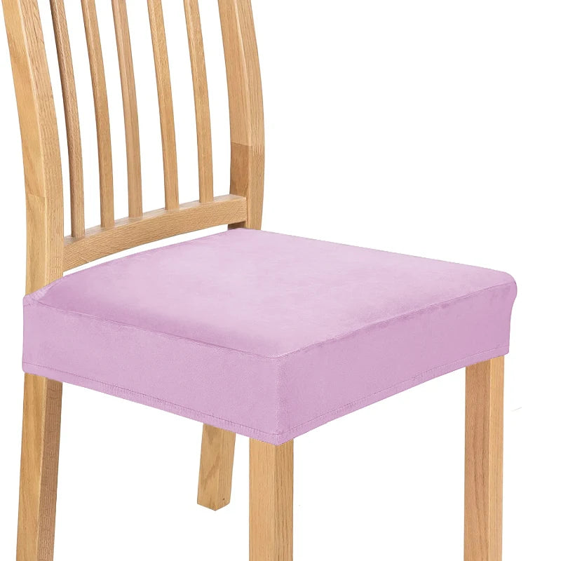 housses chaise velours moderne gris élasthanne polyester amovibles lavables anti poussière fauteuil mariage banquet