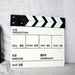 clapboard photojournaliste universaux scènes dates directeur classique moderne vert rouge bleu