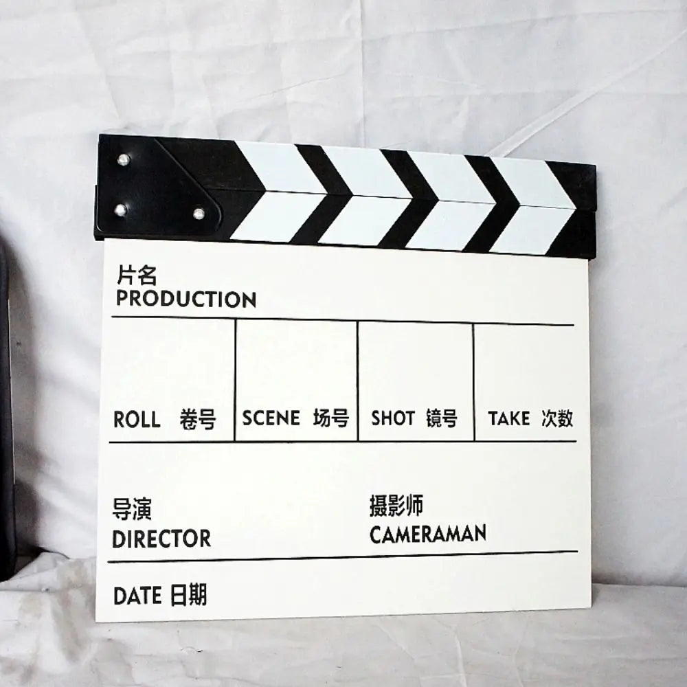 clapboard photojournaliste universaux scènes dates directeur classique moderne vert rouge bleu