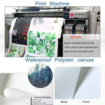 poster minimaliste texte noir toile polyester 40x30cm 40x50cm 60x80cm durable haute définition