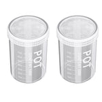 conteneur réfrigerateur transparent moderne 600ml 800ml 1000ml 1500ml scellé réutilisable sans motif