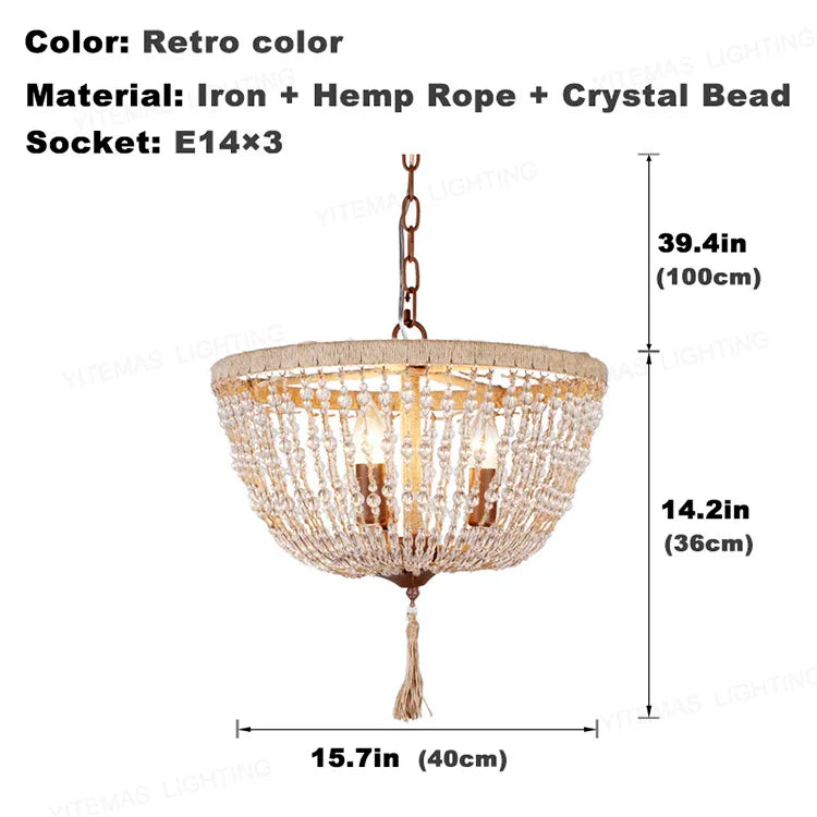 lustre classique cristal transparent doré rangs haute qualité autonome certification sécurité