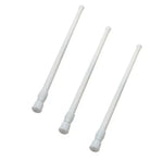 rideau douche gris clair moderne fixe 40cm 70cm opaque extensible tension réglable