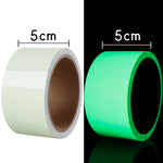 ruban luminescent vert adhésif moderne sécurité décoration nuit autoadhésif 10mm 15mm 20mm 30mm 40mm