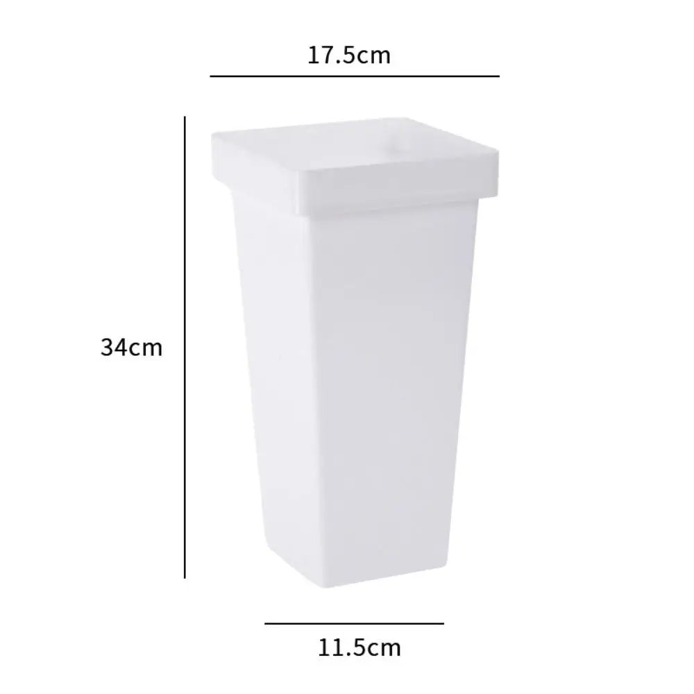 Cache pot moderne gris noir blanc motif floral adhésif fleurs artificielles taille différente