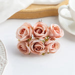 fleurs artificielles soie roses blanches couronne mariage romantique décoration intérieure anniversaire baby shower