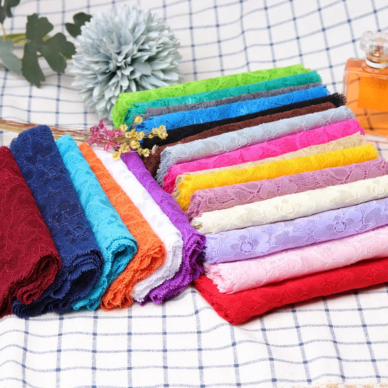 ruban élastique dentelle large 16cm serviettes classiques couleurs variées usage partie decoration
