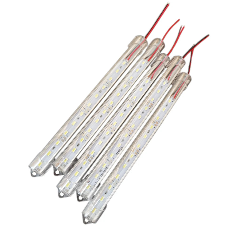 ruban led blanc mat 30cm 50cm moderne câbles électriques opaques 12v led chambrecoration