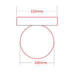 applique murale moderne sphérique blanc rose vert olive minimaliste
