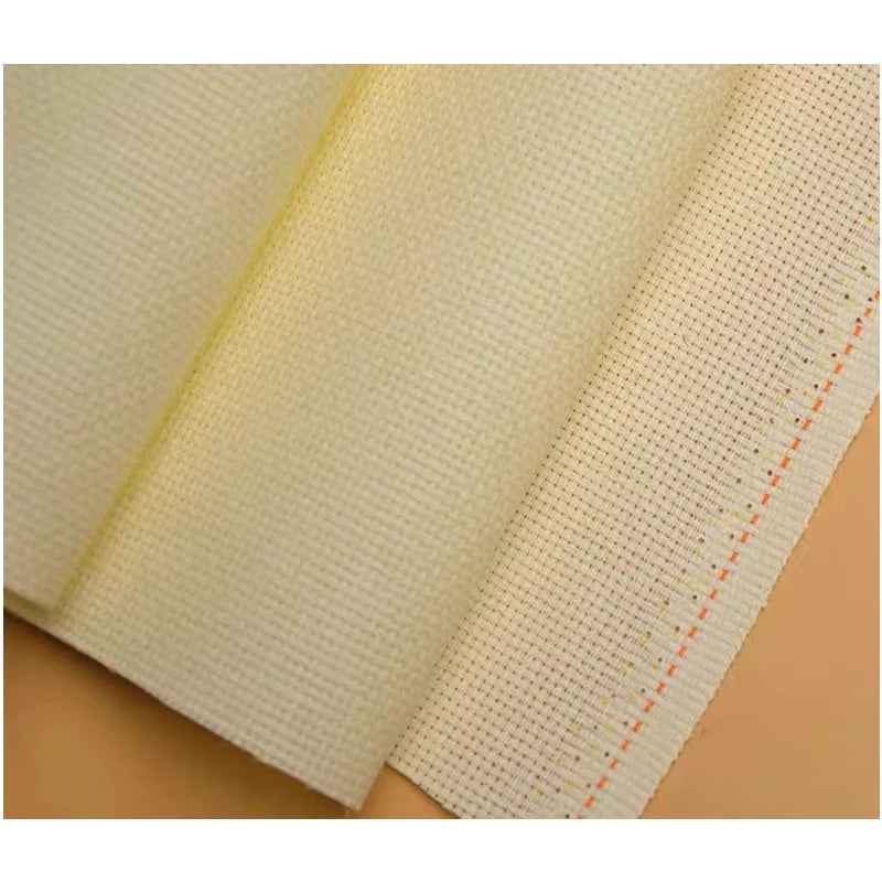 tissu aidă coton crème solide moderne 100x150cm 200x150cm 300x150cm 500x150cm qualité supérieure