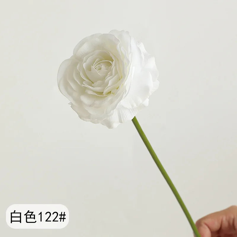 fleurs artificielles rose clair vert olive modernes mariage anniversaire intérieur décoration baby shower
