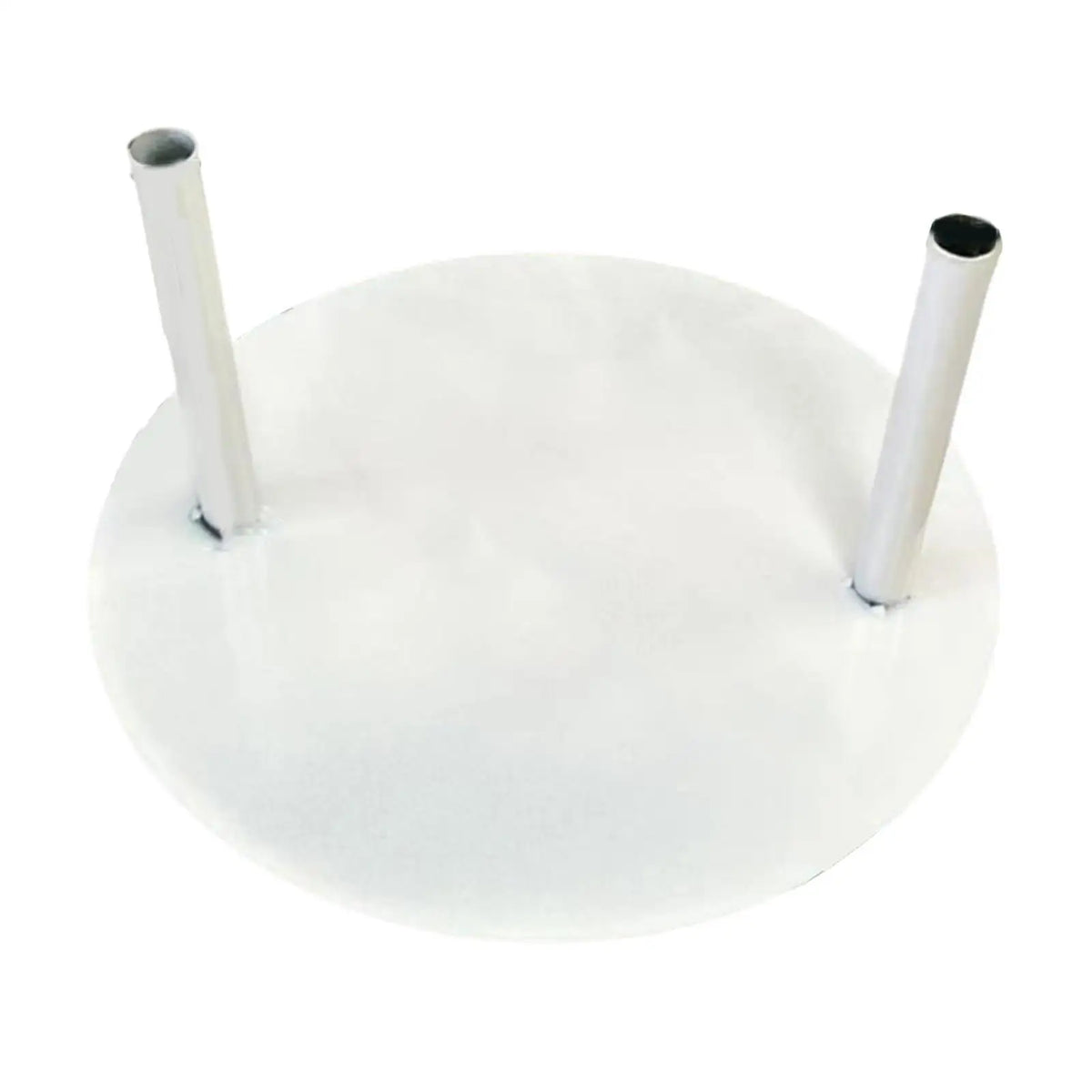 Support fleurs blanc moderne mariage sans marques visible diamètre 20cm