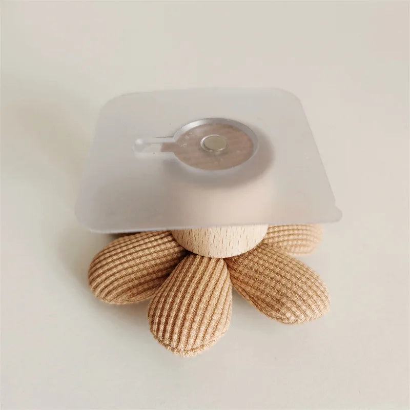 fleur décorative adhésive moderne rose roseclair beige bleu bleumarine rosfonce rayures horizontales