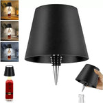 lampe bouteille vin noir tactile led sans fil moderne chambre table