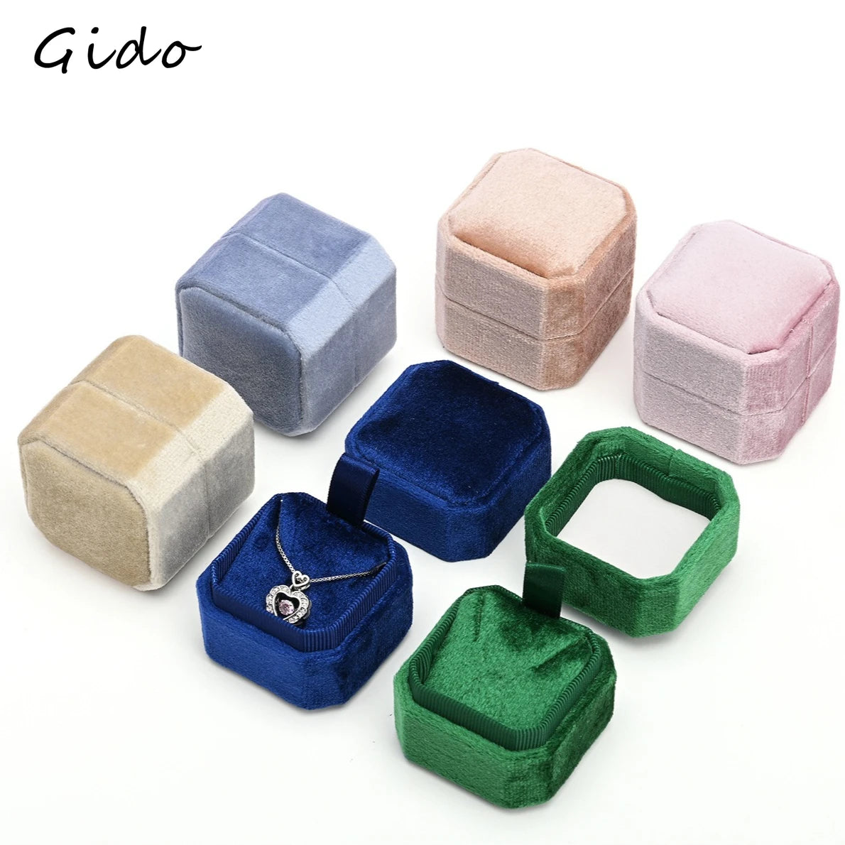 boîtes bijoux velours classiques colliers coffrets cadeaux haute qualité anniversaire mariage festival portable