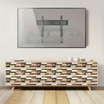 panneaux decoratifs murals marron moderne adhésifs resistant l'eau texture brique 25 pieces