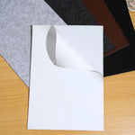 protecteurs sol adhésifs feutre blanc gris moderne antirayures 21x30cm 3mm 5mm