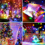 guirlande lumineuse led multicolore moderne 10m 20m adhésif imperméable contrôleur