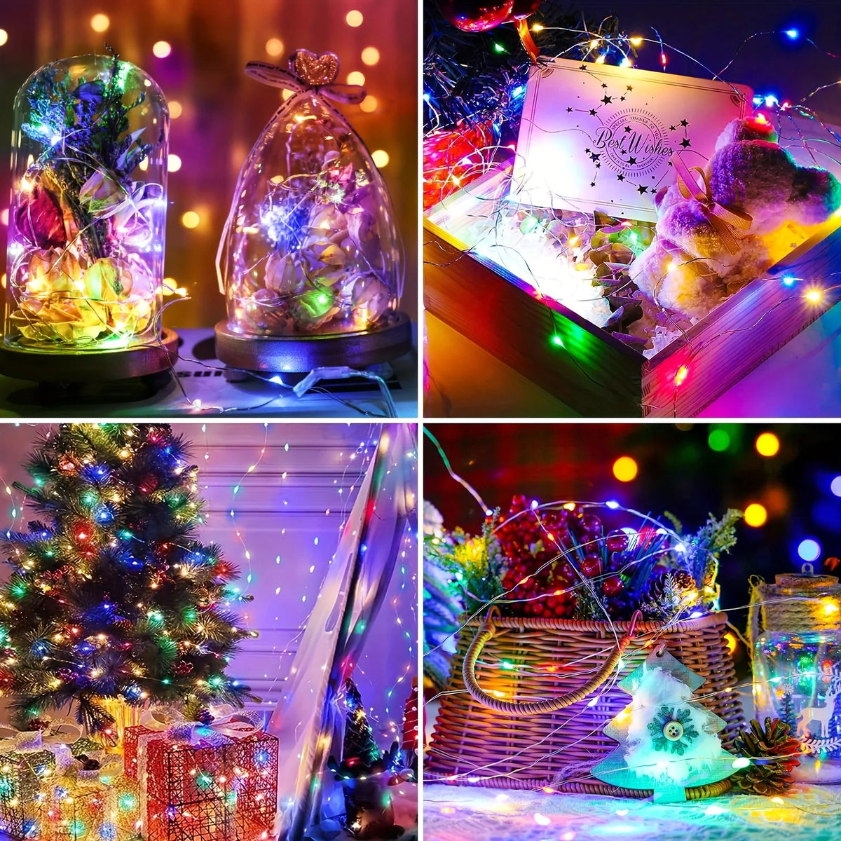 guirlande lumineuse led multicolore moderne 10m 20m adhésif imperméable contrôleur