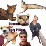 coussin personnalisable imprimé animaux humoristique fibre polyester chat chien siège maison