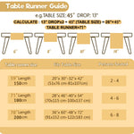 tableau couverture table noire marron floral polyester machine lavable classique mariage