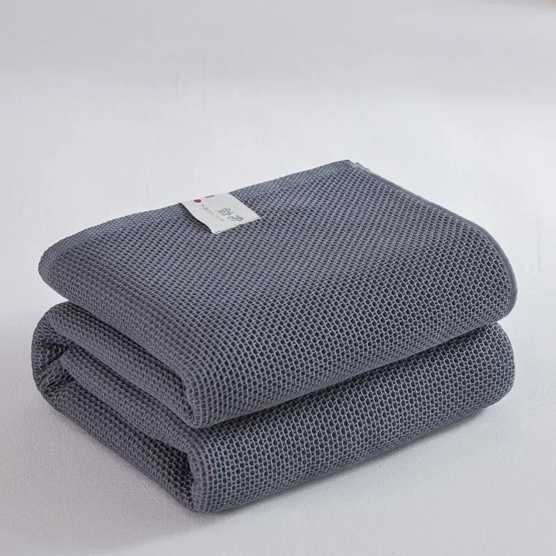 couverture coton texture points plaid canapé lit simple double king chambre été maison