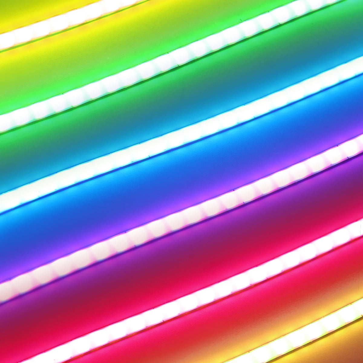 ruban led cob rgb blanc adhésif 12v 24v décoration salon rétroéclairage tv intérieur moderne