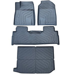 tapis sol voiture noir rayures diagonales surface rugueuse moderne clips fixation résistant anti dérapant