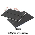 protecteurs pieds meubles anti dérapants adhésifs noirs texturés géométriques opaques eva rond carrés