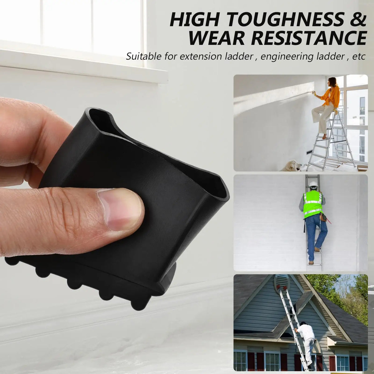 protections pieds ladder antislip picots utilitaires professionnel noirs textiles sécurité travauxiaux