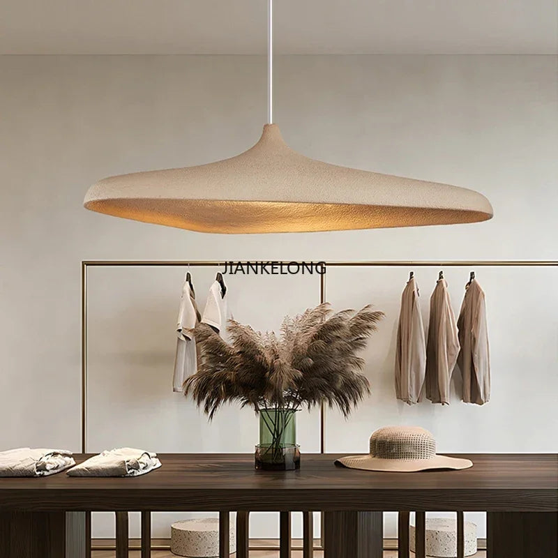 suspension lumineuse pendentif câble beige clair texture grained moderne ampoule e27 led 249 2000