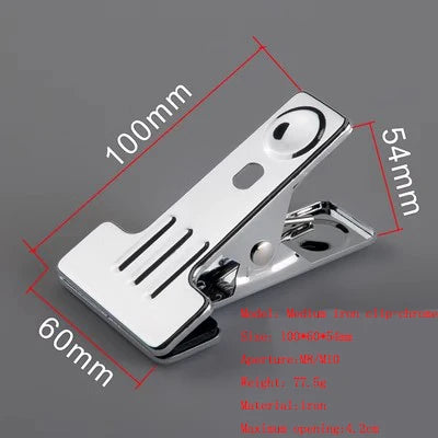 pinces modernes fer aluminium couleurs noir blanc gris fixations certifiées ROHS matériaux ABS