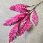feuilles artificielles soie rose orange rouge vert bleu branche décorative extérieur naturelle maison salon