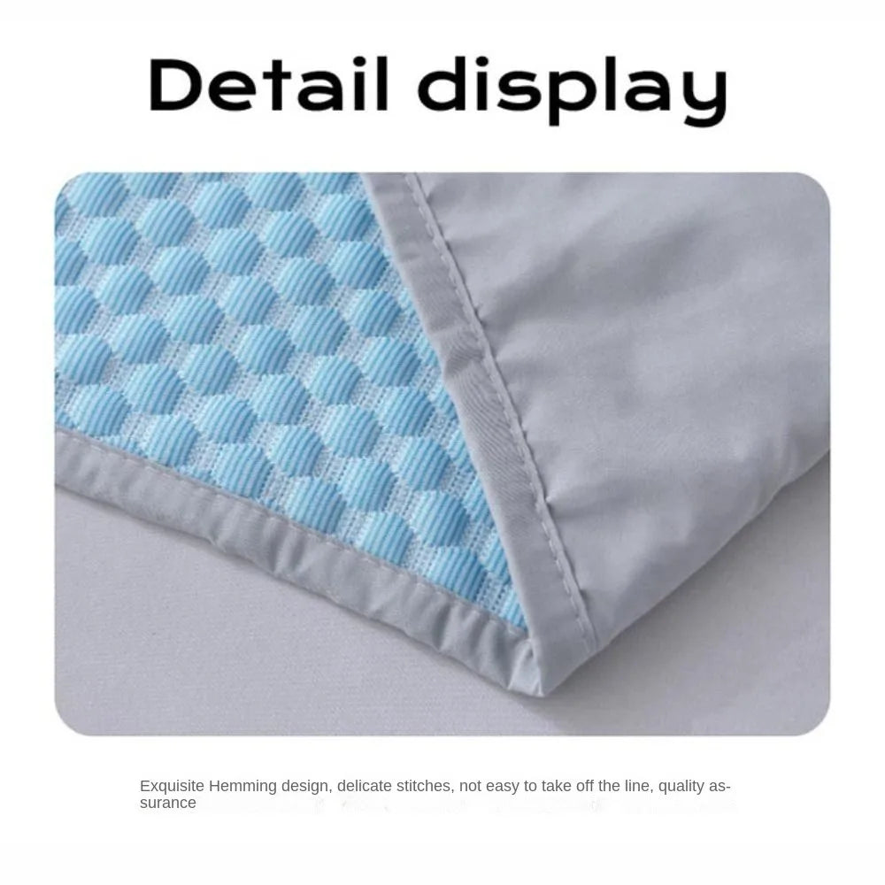 taie d'oreiller polyester motif géométrique gris moderne non toxique lit maison