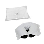 serviettes jetables visage spa massage blanc texture douce opaques ergonomiques relaxation voyage fixations