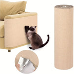 grattoir chats texture grattable beige clair adhésif moderne protection meubles 30x100cm