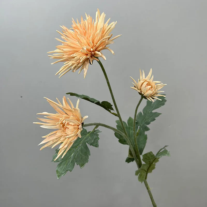 bouquet fleurs artificielles gerbera blanc rouge rose orange décoration intérieure mariage anniversaire minimaliste moderne
