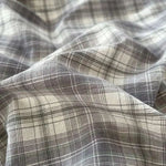 Housse de couette à carreaux disponible en plusieurs couleurs