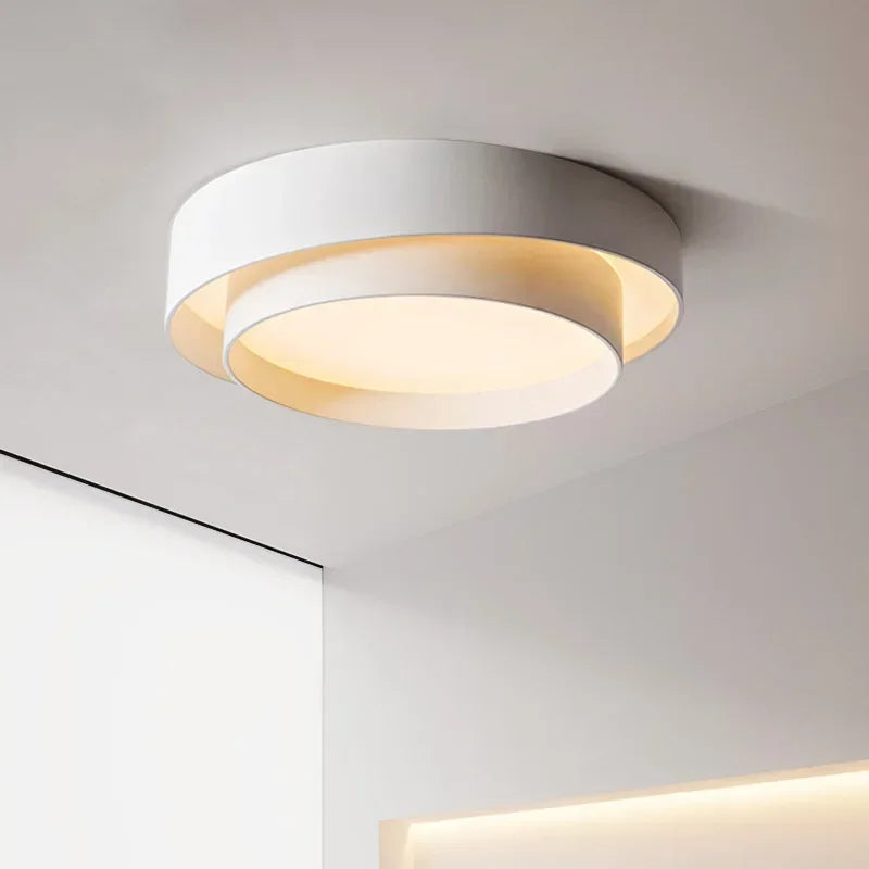 lampe moderne blanc noir acrylique aluminium 40 50 60 cm