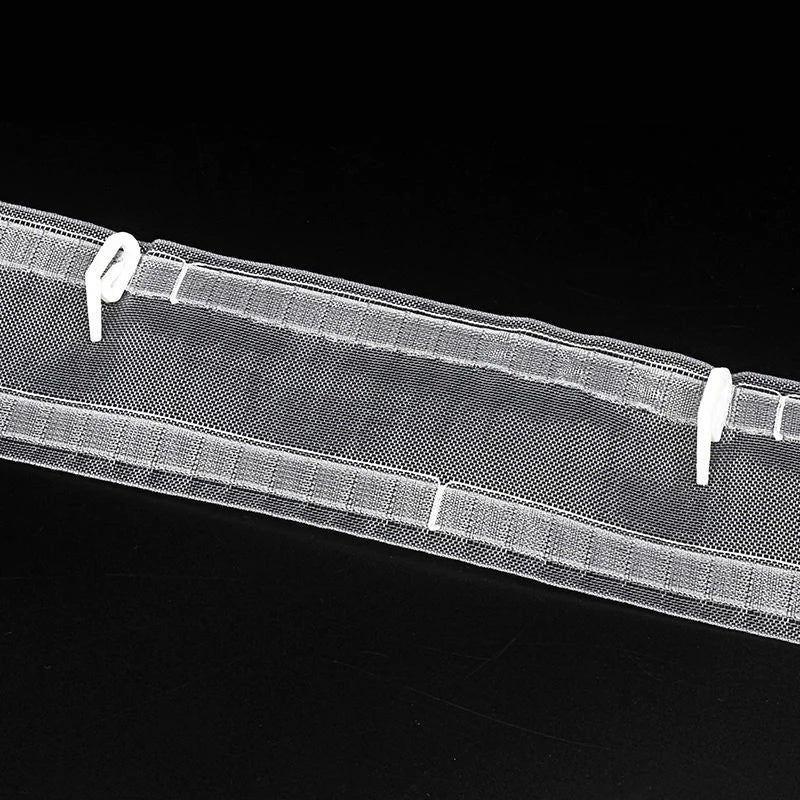 ruban polyester polonais blanc classique 75mm large clips inclusion différentes longueurs
