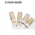 ampoule led 3w blanc moderne carrés jaunes verts 2700k 6500k g9 cct