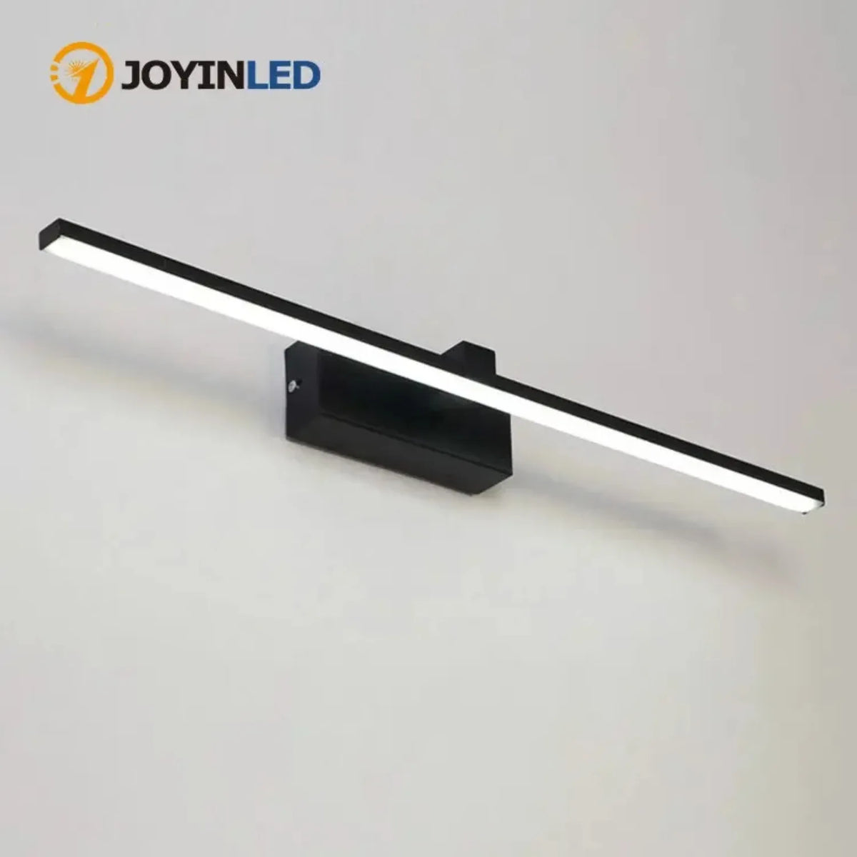 lampe led moderne blanc fixée mur salle bain chambre coucher éclairage sans ombre minimaliste