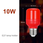 ampoule led rouge 10w 15w 30w 5w spot haute luminosité éclairage moderne e27