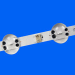 ruban led adhésif bleu blanc moderne éclairage decoration maison lisse opaquet technique