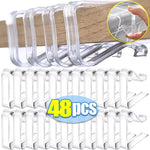 clips table transparents plastique moderne clips antidérapants nappe restaurant