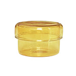 boîtes bijoux verre transparentes modernes différentes couleurs anneaux boucles d'oreilles.storage container with lid