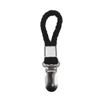 pinces serviettes corde tressée moderne couleur beige noir blanc rouge vert clips magnétiques salle