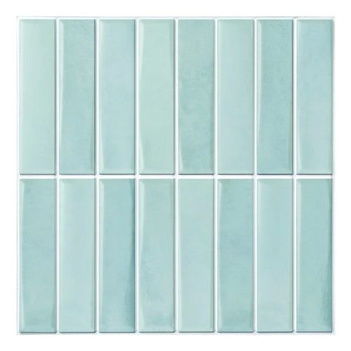 panneau mural autocollant moderne vert texture 3d imperméable résistant humidité antimoisissure isolation thermique étudié